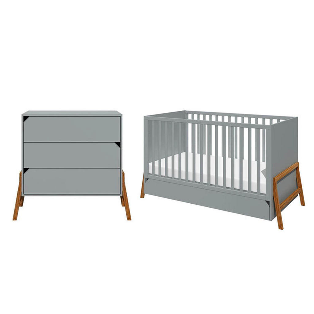 Petits-meubles POKOJ PRO MIMINKO 2DÍLNÝ Lotta Grey