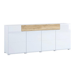 Petits-meubles SIDEBOARD Jules Bílá a dřevo
