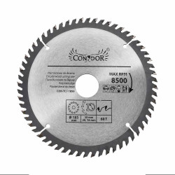 Pilový kotouč na dřevo, 185 mm, Condor