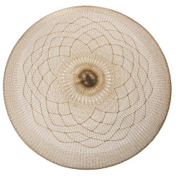 Plastové prostírání 38x0.3x38 cm béžovo