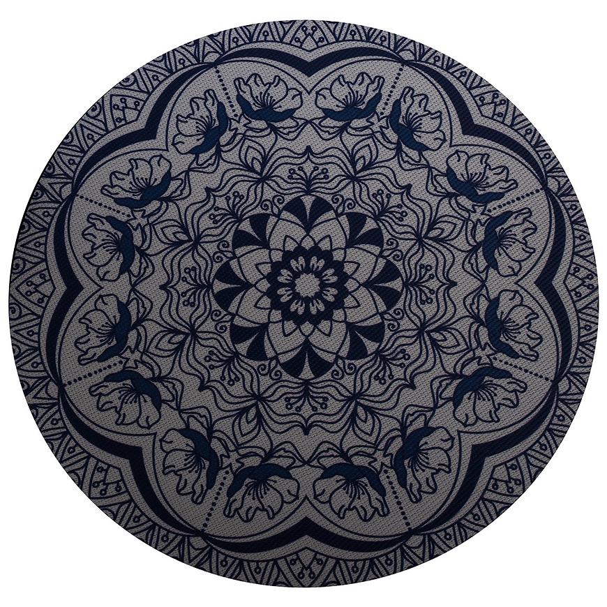 Plastové prostírání 38x0.3x38 cm modrá, bílá