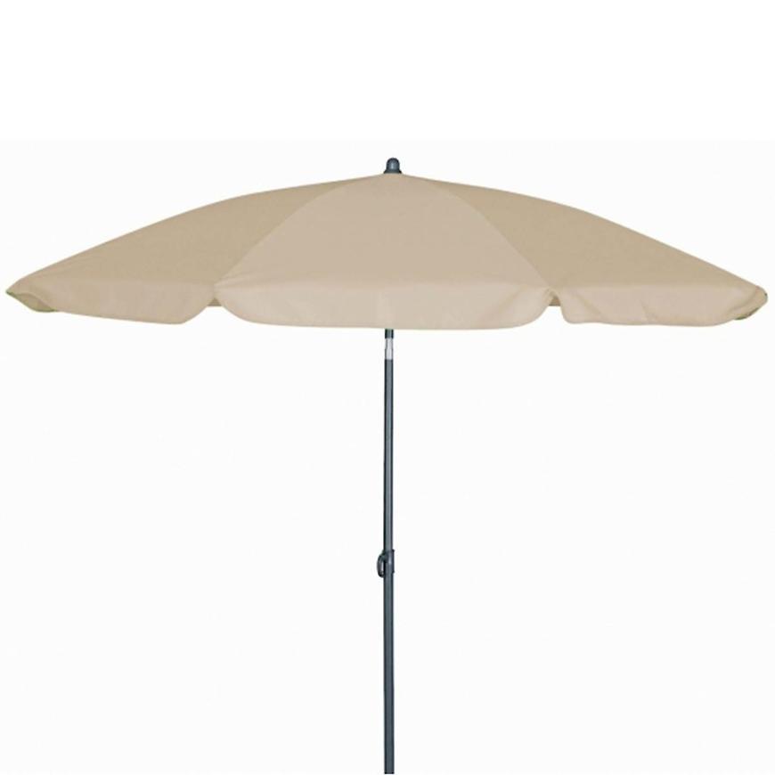 Plážový slunečník MEXICO 200 cm přírodní