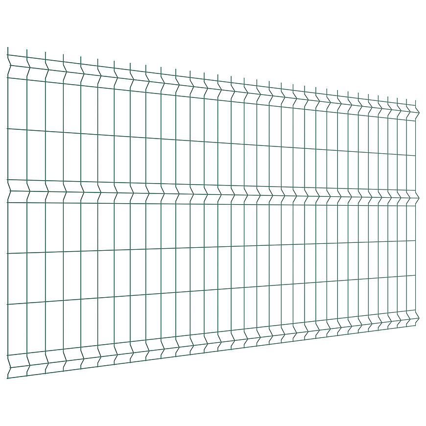 PLOTOVÝ PANEL 3D 1230X2500MM, DRÁT 3,1MM - ZELENÝ, RAL6005