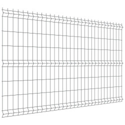 PLOTOVÝ PANEL 3D 1530X2500, DRÁT 3,1MM - ANTRACIT, RAL7016