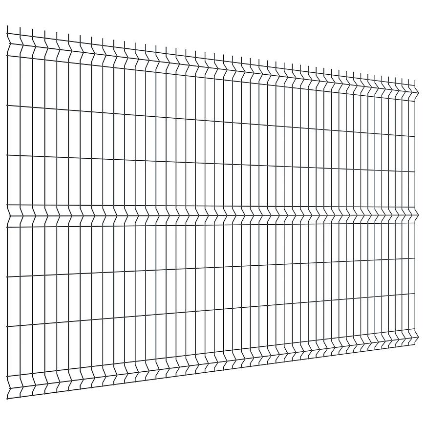 PLOTOVÝ PANEL 3D 1530X2500CM, DRÁT 3,1MM - ANTRACIT, RAL7016