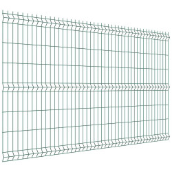 PLOTOVÝ PANEL 3D 1530X2500CM, DRÁT 4,0MM - ZELENÝ, RAL6005