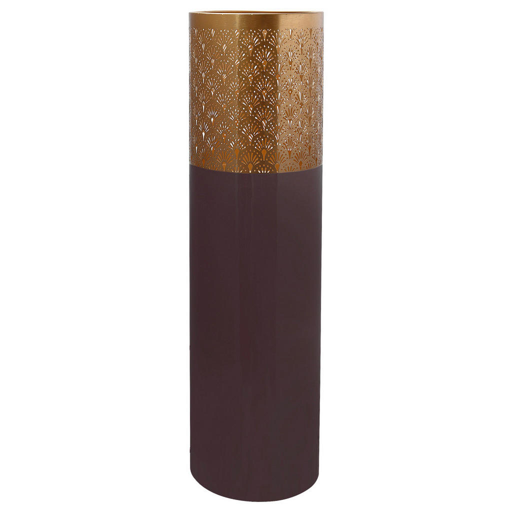 PODLAHOVÁ VÁZA, kov, 90 cm