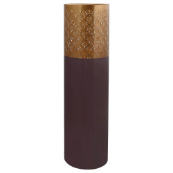 PODLAHOVÁ VÁZA, kov, 90 cm