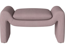 Podnožka Mielo, více variant - Bolia Varianta: Linea - Velvet & corduroy, Rosa