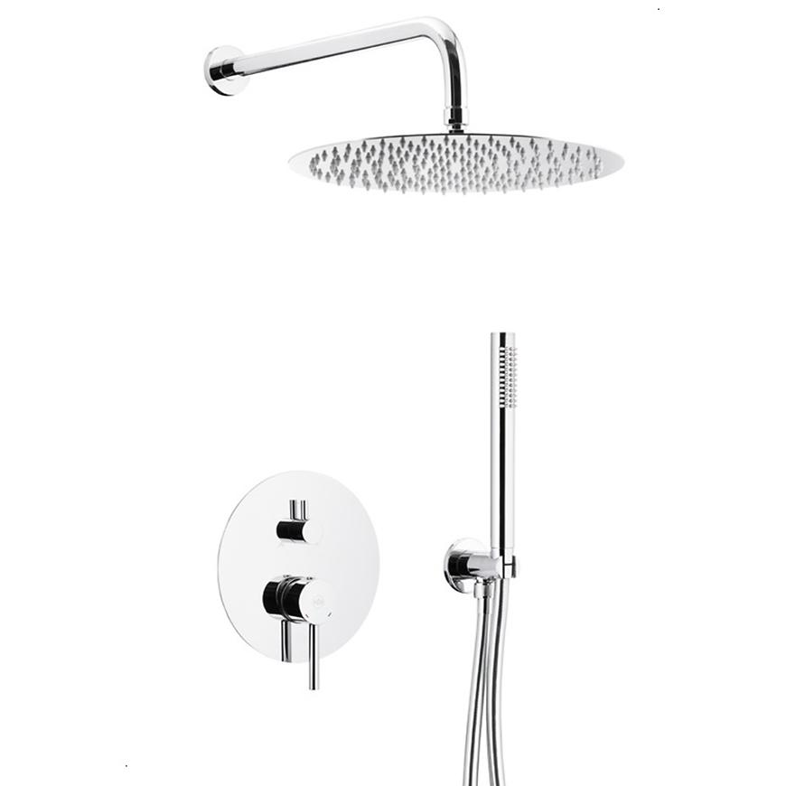 Podomietková sprchová souprava s trojfunkční baterií Moza