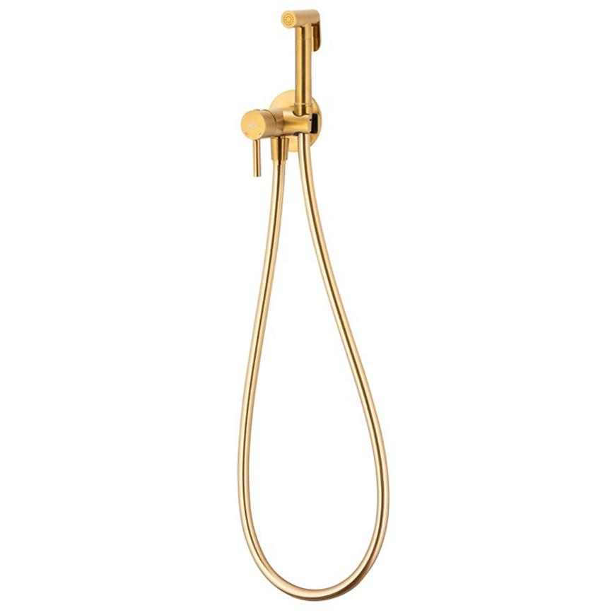 Podomítková bidetová baterie Moza Gold