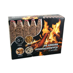 Podpalovač na gril Fenix, 96 kostek se zápalkou