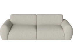 Pohovka Núvol dvoused, více variant - Bolia Varianta: Nantes - Smooth weave, Sand