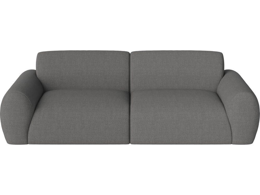 Pohovka Núvol dvoused, více variant - Bolia Varianta: Soil - Smooth weave, Dark Grey