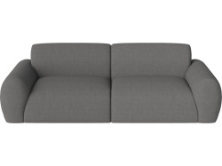 Pohovka Núvol dvoused, více variant - Bolia Varianta: Soil - Smooth weave, Dark Grey