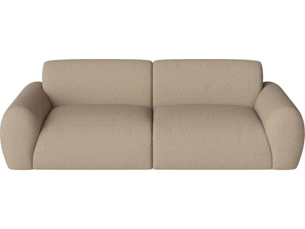 Pohovka Núvol dvoused, více variant - Bolia Varianta: Vilme - Bouclé & texture, Dark beige