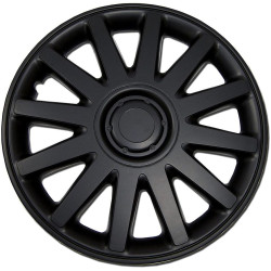 Poklice na kola černá 14˝