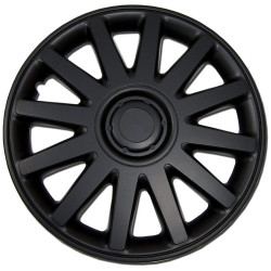 Poklice na kola černá 15˝