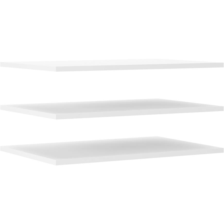 Police 82,5 cm, set Bílá