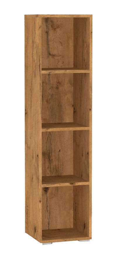 Policový regál rea rebecca 4 - lancelot - s dvířky/bez dvířek