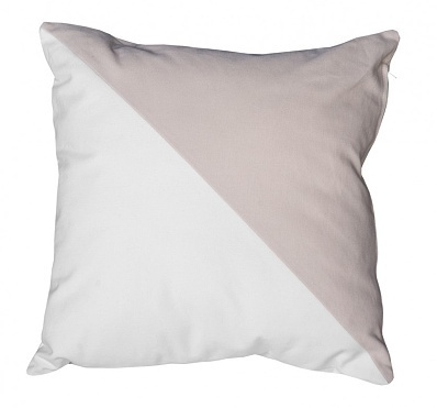 Polštář 40x40cm - skandi béžová / krémová