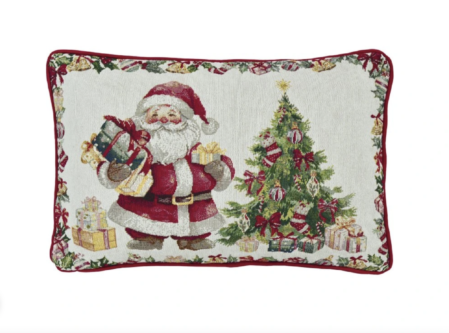 Polštář s výplní Big Red Man 32x48 čtvercový, vánoční motiv - Sander