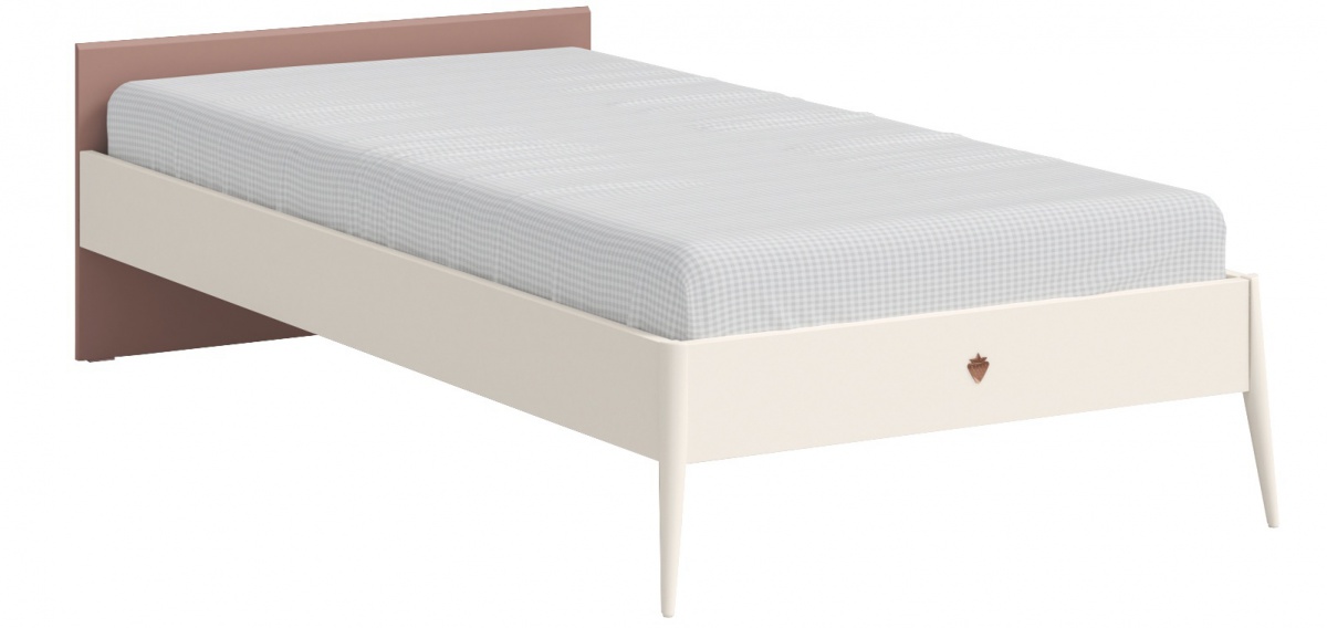 Postel 100x200cm beauty - béžová/růžová