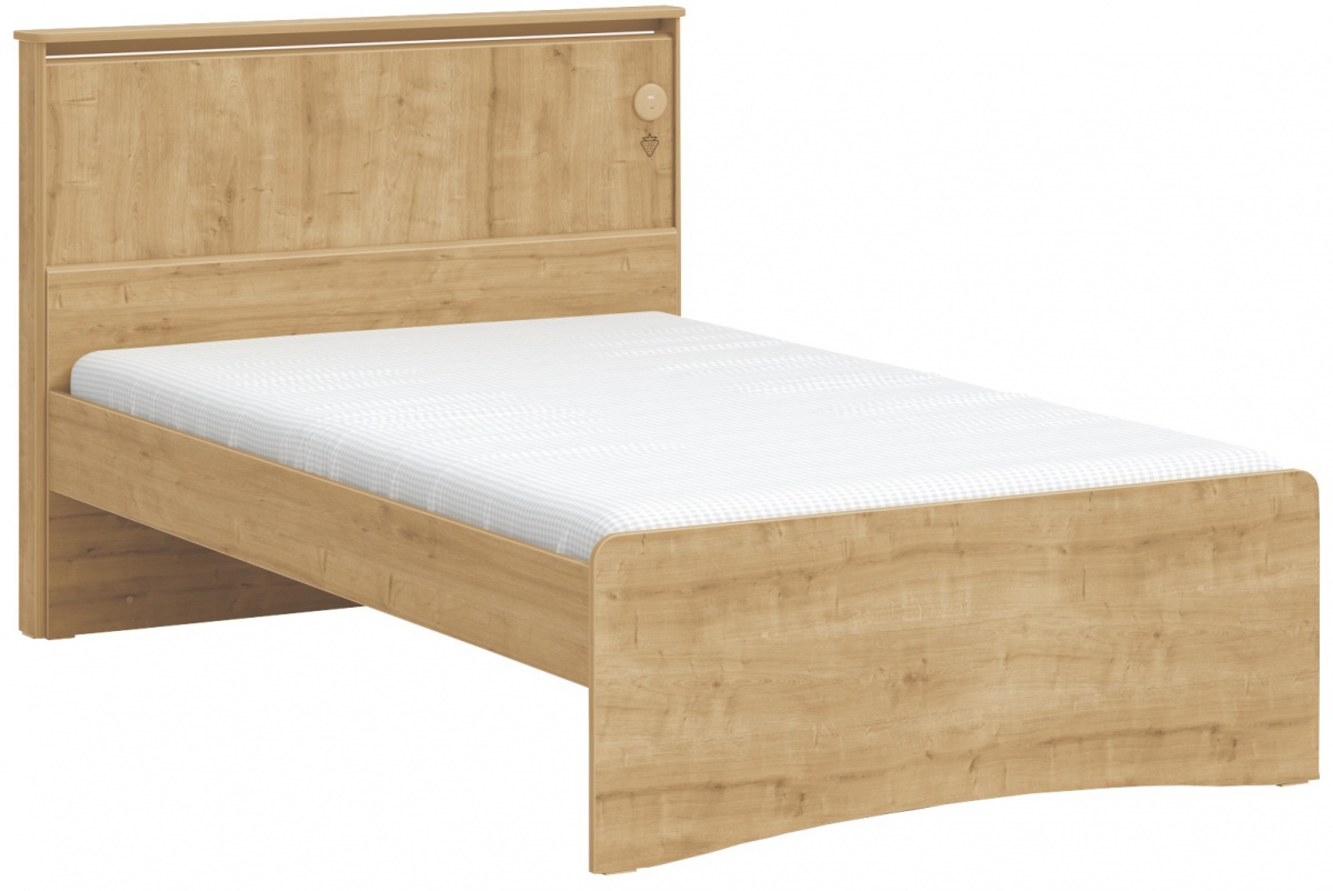 Postel 120x200cm s usb cody - dub světlý