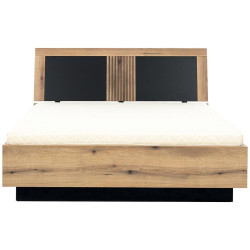 Postel Aris As14/140 dub evoke/černá s úložným prostorem