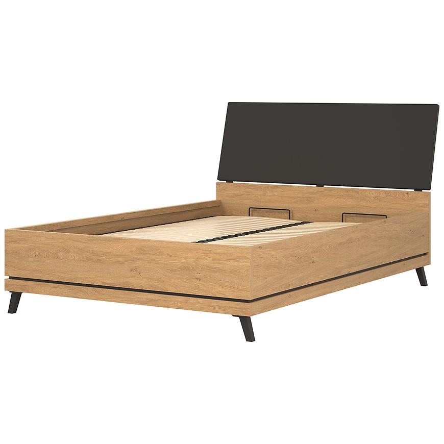 Postel Ate At15/140 dub kamenný s úložným prostorem