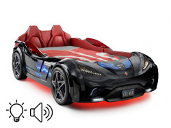 Postel auto 100x190 electric - černá