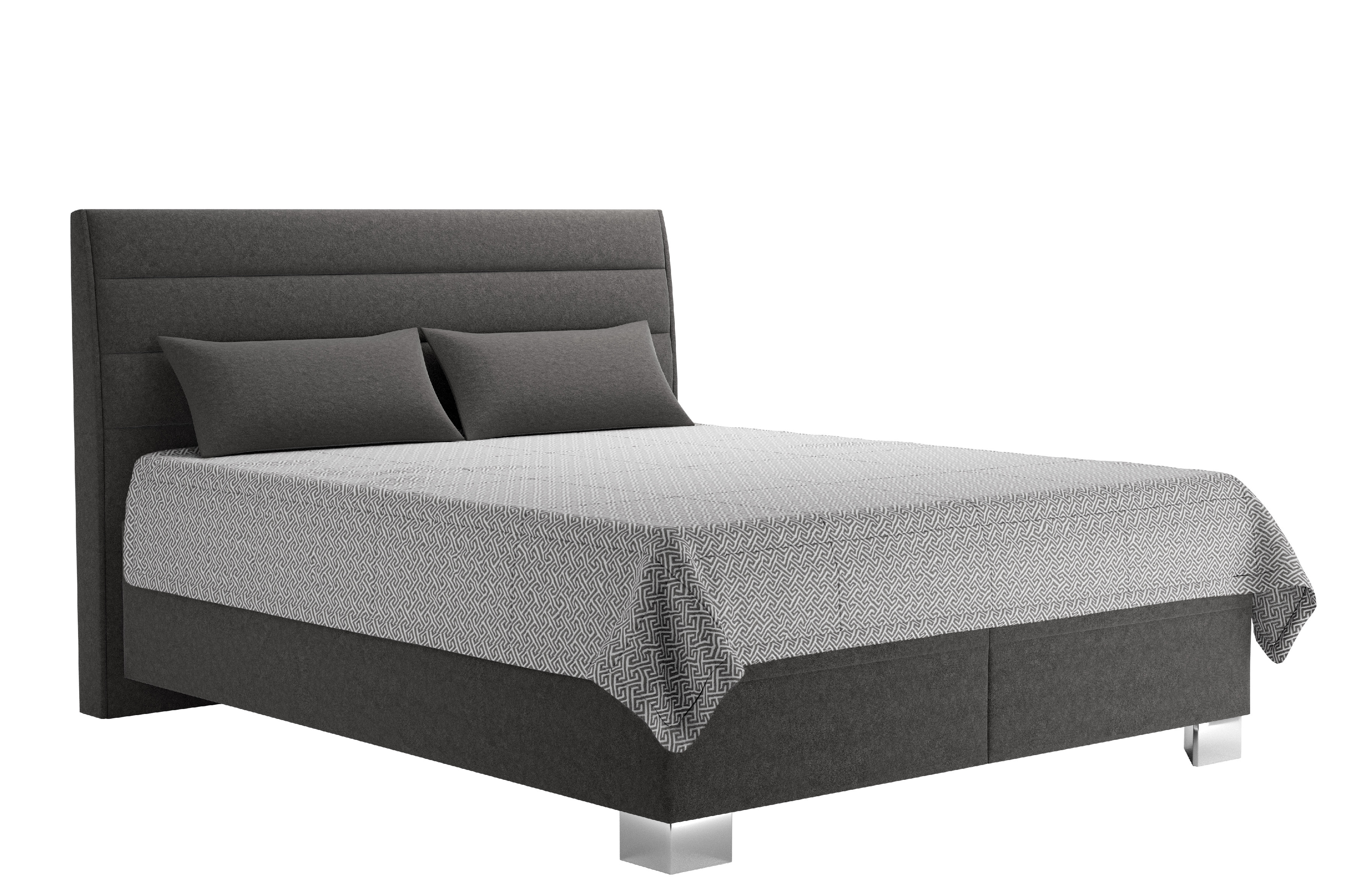 Postel Britania 160 x 200 látka: Nero Stone / Alfa Stone