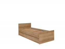 Postel Cosmo C15 - 90 cm Barva korpusu: Dub - riviera, Rozměr: 90 x 200 cm