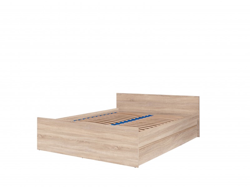 Postel Cosmo C16 - 160 cm Barva korpusu: Dub - sonoma, Rozměr: 160 x 200 cm