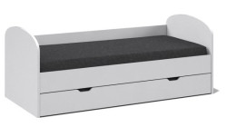 Postel s přistýlkou rea abra 90x200cm - bílá