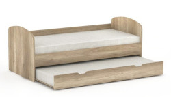 Postel s přistýlkou rea abra 90x200cm - dub canyon