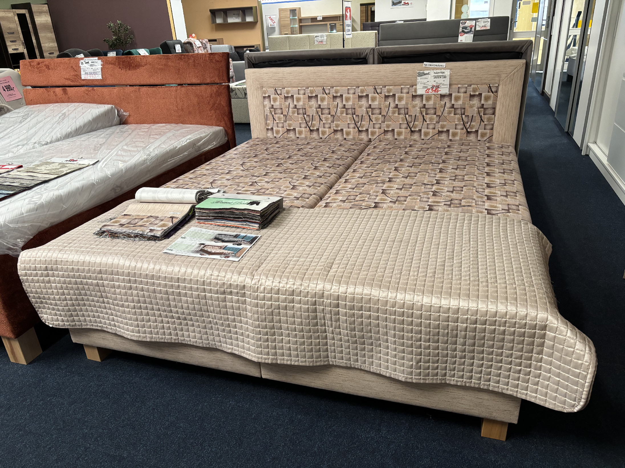 Postel Vivien 180 - látka A98/ A97