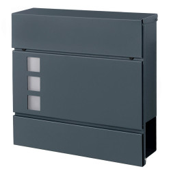 POŠTOVNÍ SCHRÁNKA, tmavě šedá