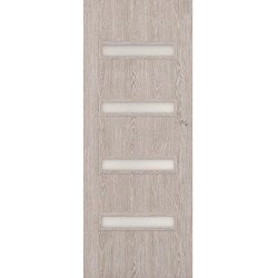 Posuvné dveře Verona 4*4 60L dub stříbrný