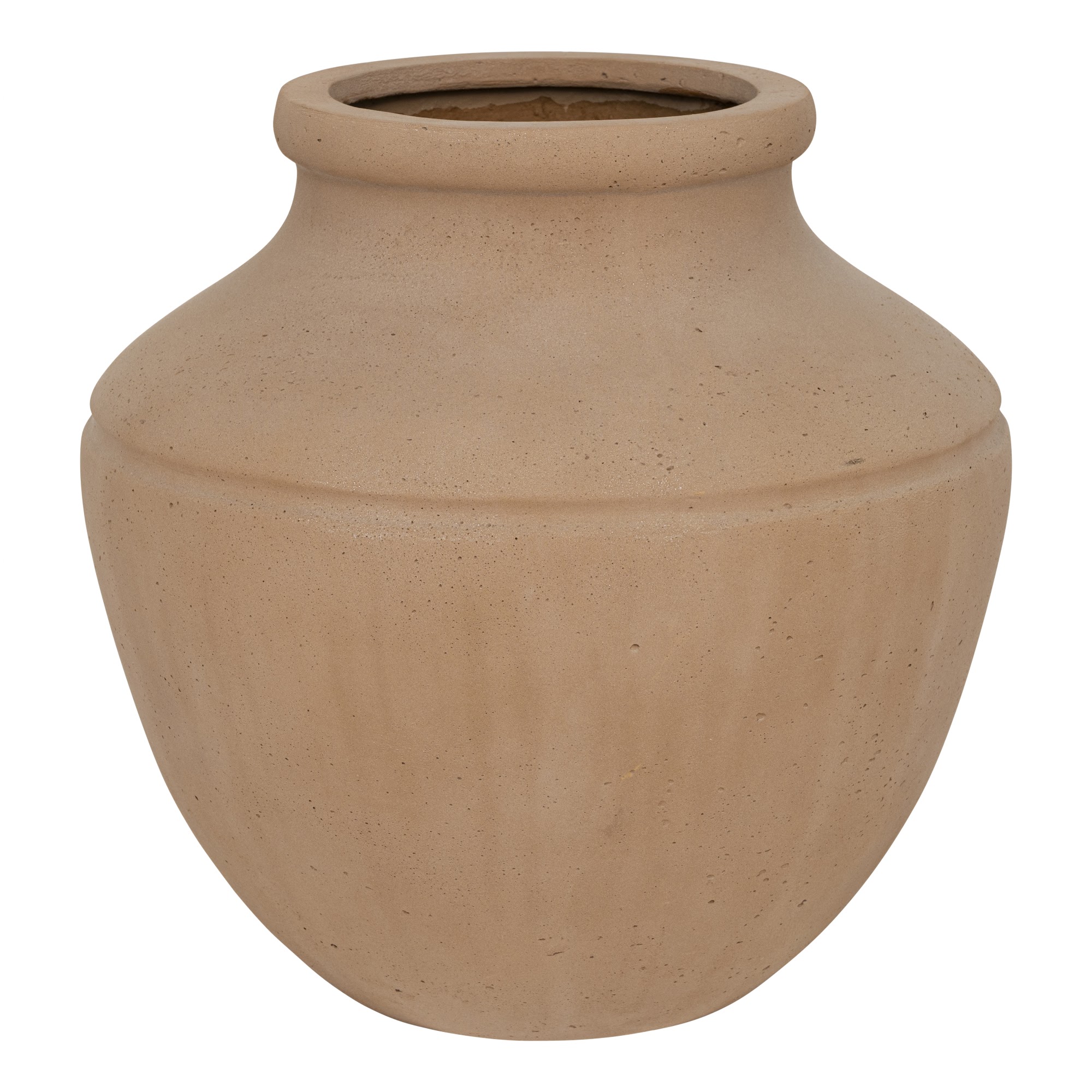 Pottery Pots Květináč Esra, barva jemná hlína, více velikostí - PotteryPots Velikost: M - ø 53 cm | v. 51 cm
