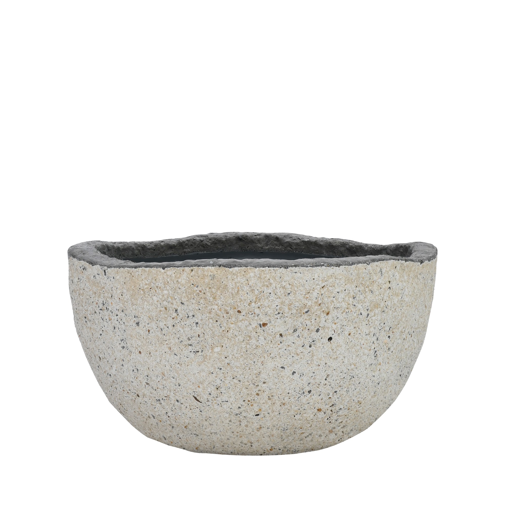 Pottery Pots Květináč Mt. Francis, barva albitově krémová, více velikostí - PotteryPots Velikost: XS - ø 46 cm | v. 24 cm