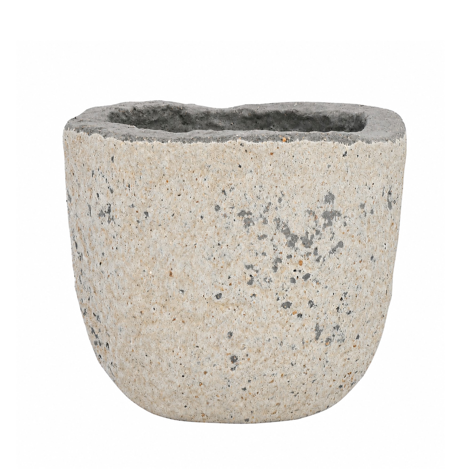 Pottery Pots Květináč Mt. Russell, barva albitově krémová, více velikostí - PotteryPots Velikost: XS - ø 26 cm | v. 22 cm