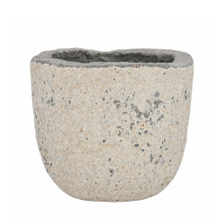Pottery Pots Květináč Mt. Russell, barva albitově krémová, více velikostí - PotteryPots Velikost: XS - ø 26 cm | v. 22 cm