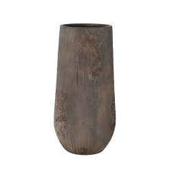 Pottery Pots Květináč Nax, barva imperiální hnědá, více velikostí - PotteryPots Velikost: M - ø 33,5 cm | v. 70 cm