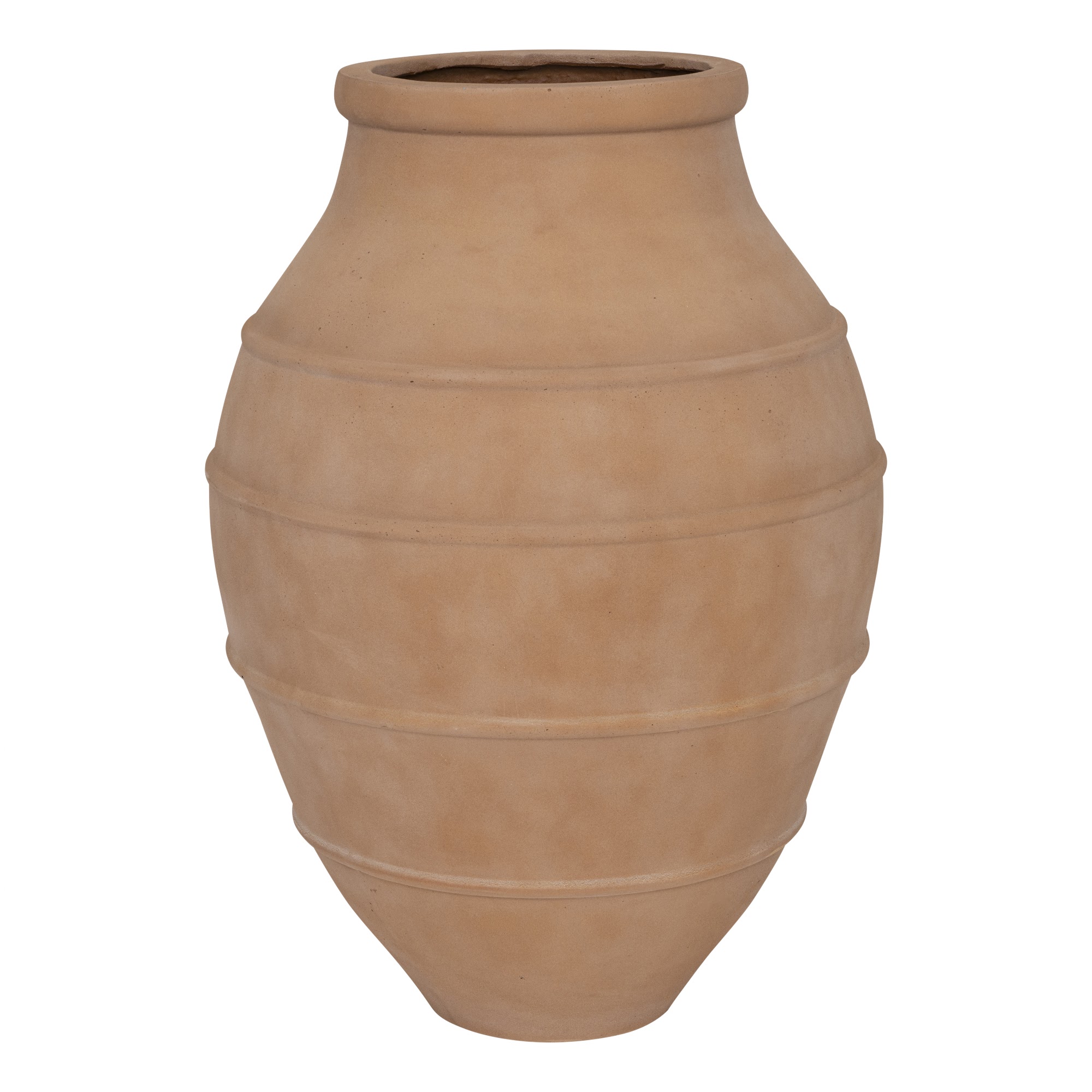 Pottery Pots Květináč Samira, barva jemná hlína, více velikostí - PotteryPots Velikost: L - ø 69 cm | v. 95 cm