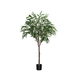 Pottery Pots Realistický umělý strom Fíkus Alii, více velikostí - PotteryPots Velikost: L - ø 70 cm | v. 180 cm