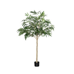 Pottery Pots Realistický umělý strom Fíkus Alii, více velikostí - PotteryPots Velikost: XL - ø 85 cm | v. 230 cm