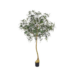 Pottery Pots Realistický umělý strom Lahvovník queenslandský, více velikostí - PotteryPots Velikost: XL - ø 80 cm | v. 240 cm