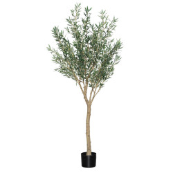 Pottery Pots Realistický umělý strom Olivovník evropský, více velikostí - PotteryPots Velikost: XL - ø 65 cm | v. 240 cm