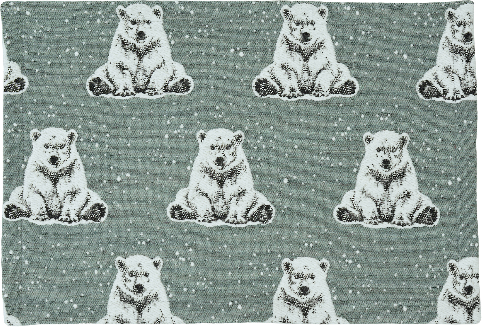 Povlak na polštář Boreas, čtverec 35x50 cm, blue fox - Sander